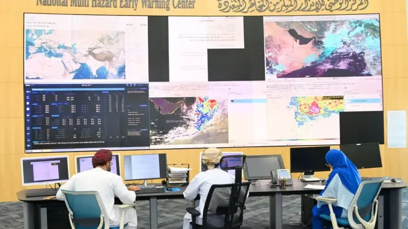 مؤشرات لتشكّل منخفض مداري في شرق بحر العرب