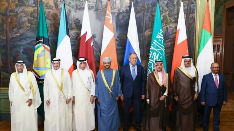 بيان خليجي روسي مشترك