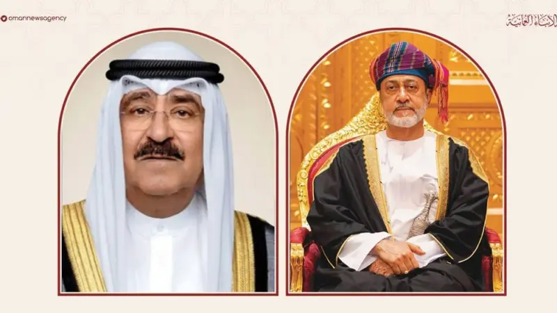 جلالة السّلطان يهنئ أمير الكويت بمناسبة توليه مقاليد الحكم في بلاده