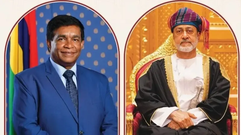 جلالة السلطان يهنئ رئيس موريشيوس في العيد الوطني للجمهورية