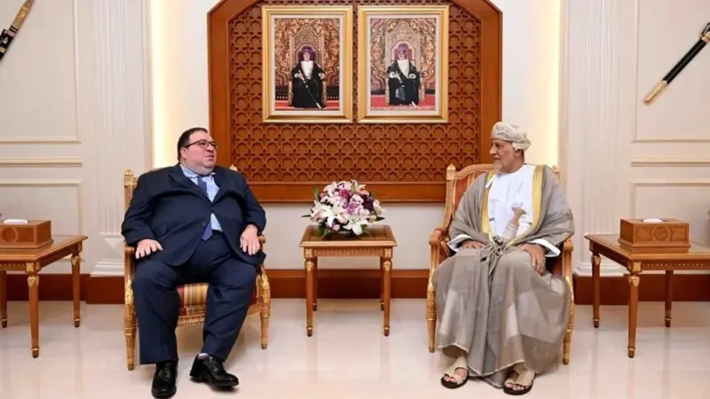 سمو السيد شهاب يستقبل سفير جمهورية قبرص للتوديع