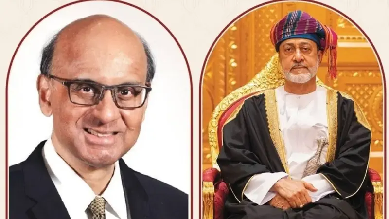 جلالة السلطان يهنئ رئيس سنغافورة في العيد الوطني لبلاده