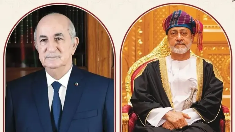 جلالة السلطان يهنئ رئيس الجزائر بمناسبة انتخابه لولاية جديدة