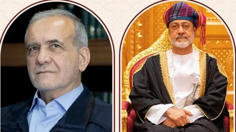 جلالة السُّلطان والرئيس الإيراني يتبادلان الآراء حول عددٍ من القضايا