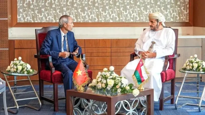 وكيلُ الخارجية للشؤون السياسيّة يستقبل سفير فيتنام للتوديع