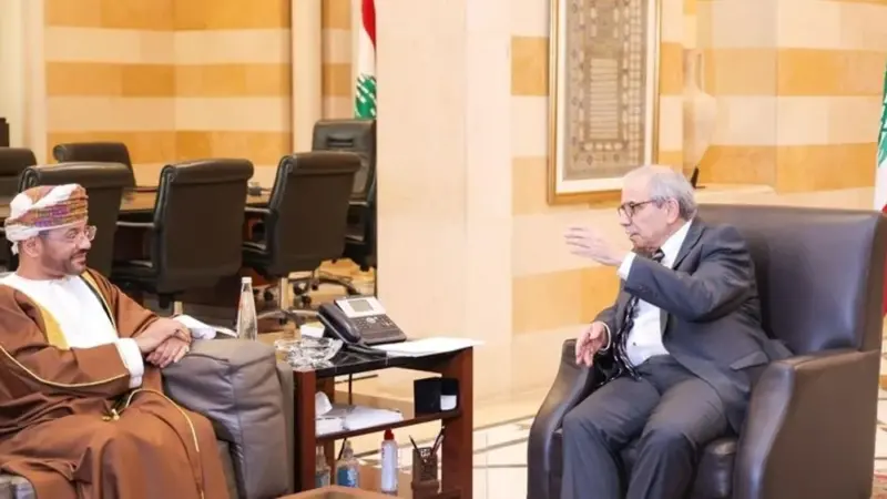 وزير الخارجية يلتقي رئيسي الحكومة ومجلس النواب في لبنان