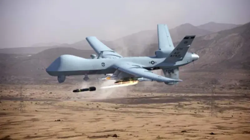 القوات التابعة لحكومة صنعاء تسقط طائرة أميركية من نوع MQ_9
