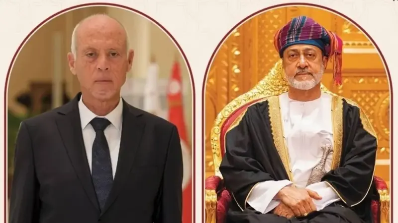 جلالةُ السُّلطان يهنّئ رئيس تونس في ذكرى استقلال الجمهورية