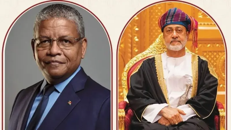 جلالة السُّلطان يهنئ رئيس سيشل في العيد الوطني للجمهورية