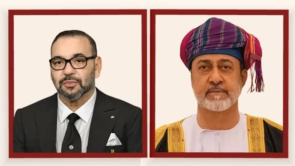 جلالة السُّلطان المعظم يهنئ ملك المغرب في ذكرى عيد العرش